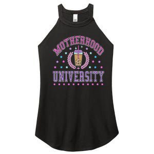 Cool Mamas University Motherhood Of University Graduation Women's Perfect Tri Rocker Tank