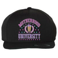 Cool Mamas University Motherhood Of University Graduation Wool Snapback Cap