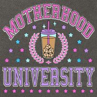 Cool Mamas University Motherhood Of University Graduation Cotton Canvas Backpack