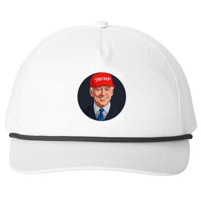 C’Mon Man! Vote Trump Biden Minimalist Snapback Five-Panel Rope Hat