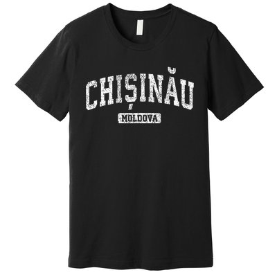 Chisinau Moldova Vintage Sports Design Premium T-Shirt