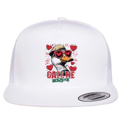 Call Me Valentines Duck Hunt For Male Hunting Clothes Flat Bill Trucker Hat