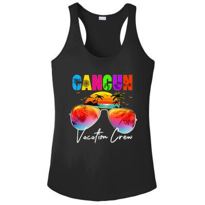 Cancun Mexico Vacation Crew Group Matching Ladies PosiCharge Competitor Racerback Tank