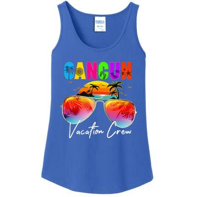 Cancun Mexico Vacation Crew Group Matching Ladies Essential Tank