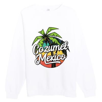 Cozumel Mexico Vacation Premium Crewneck Sweatshirt