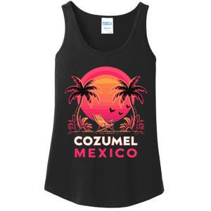 Cozumel Mexico Vacation Ladies Essential Tank