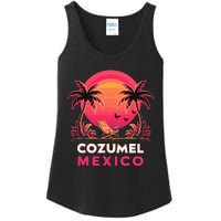 Cozumel Mexico Vacation Ladies Essential Tank