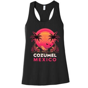 Cozumel Mexico Vacation Women's Racerback Tank