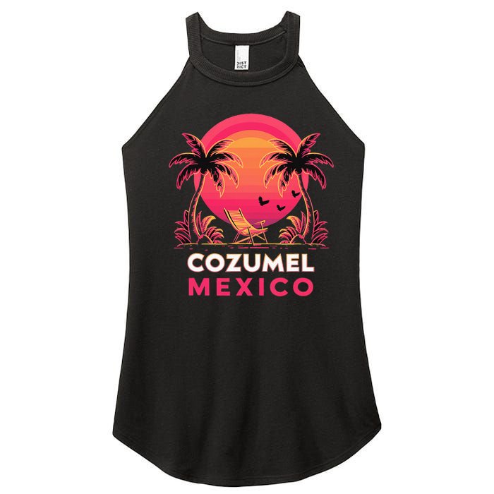 Cozumel Mexico Vacation Women's Perfect Tri Rocker Tank