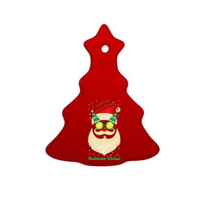 Christmas Matching Very Merry Mamaw Claus Xmas Family Ceramic Tree Ornament