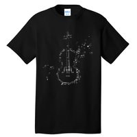 Classical Music Violin Player Gift Orchestra Violin Tall T-Shirt