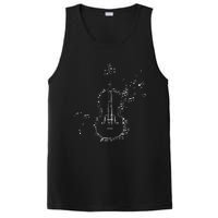 Classical Music Violin Player Gift Orchestra Violin PosiCharge Competitor Tank