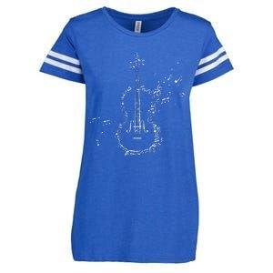 Classical Music Violin Player Gift Orchestra Violin Enza Ladies Jersey Football T-Shirt