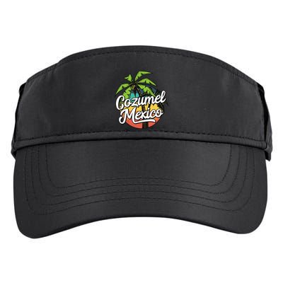 Cozumel Mexico Vacation Adult Drive Performance Visor