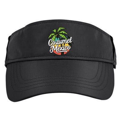 Cozumel Mexico Vacation Adult Drive Performance Visor