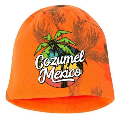 Cozumel Mexico Vacation Kati - Camo Knit Beanie