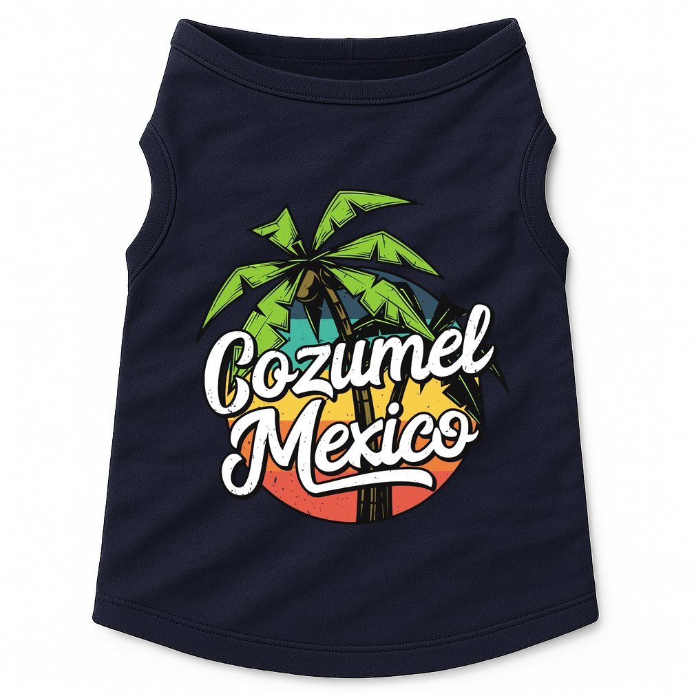 Cozumel Mexico Vacation Doggie Tank