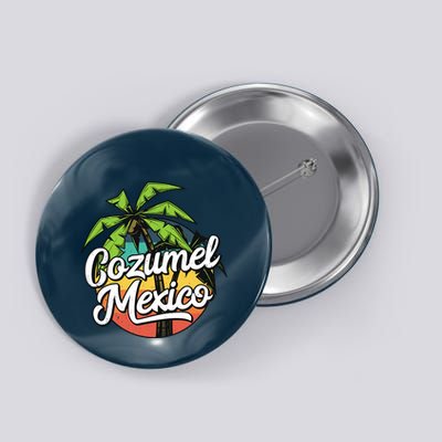 Cozumel Mexico Vacation Button