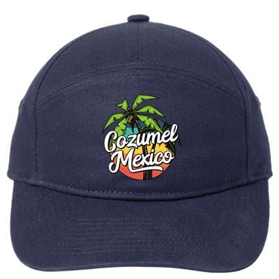 Cozumel Mexico Vacation 7-Panel Snapback Hat