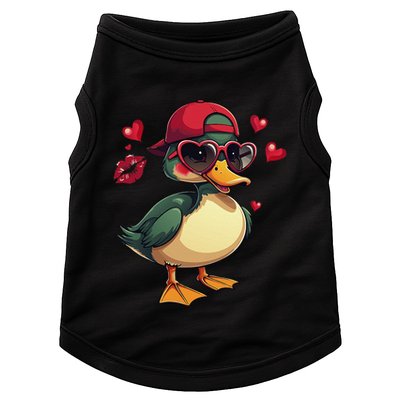 Call Me Valentines Duck Hunting Lover Doggie Tank