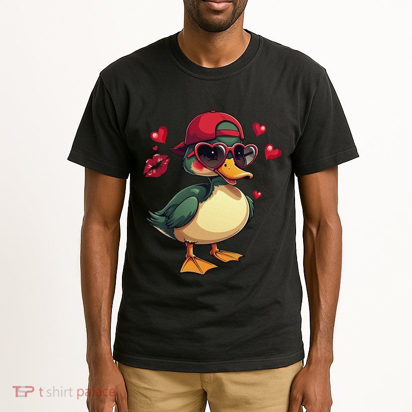 Call Me Valentines Duck Hunting Lover Tall T-Shirt
