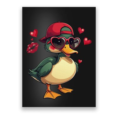 Call Me Valentines Duck Hunting Lover Poster