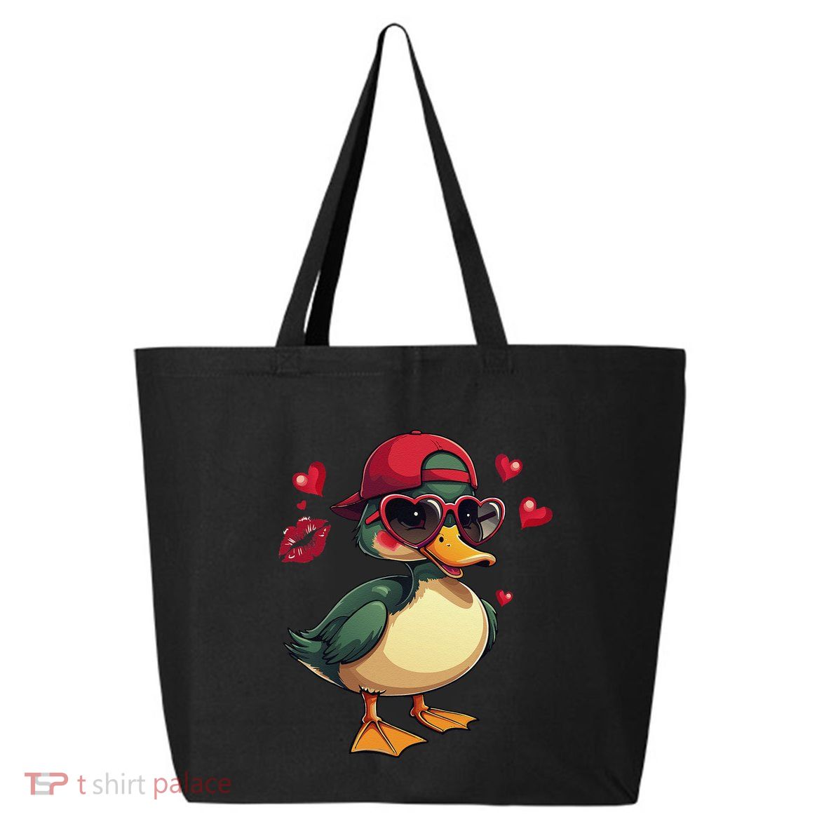 Call Me Valentines Duck Hunting Lover 25L Jumbo Tote