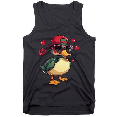 Call Me Valentines Duck Hunting Lover Tank Top