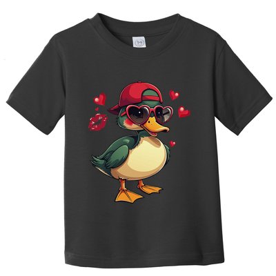 Call Me Valentines Duck Hunting Lover Toddler T-Shirt