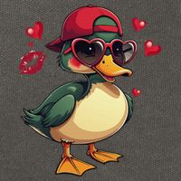 Call Me Valentines Duck Hunting Lover Cotton Canvas Backpack