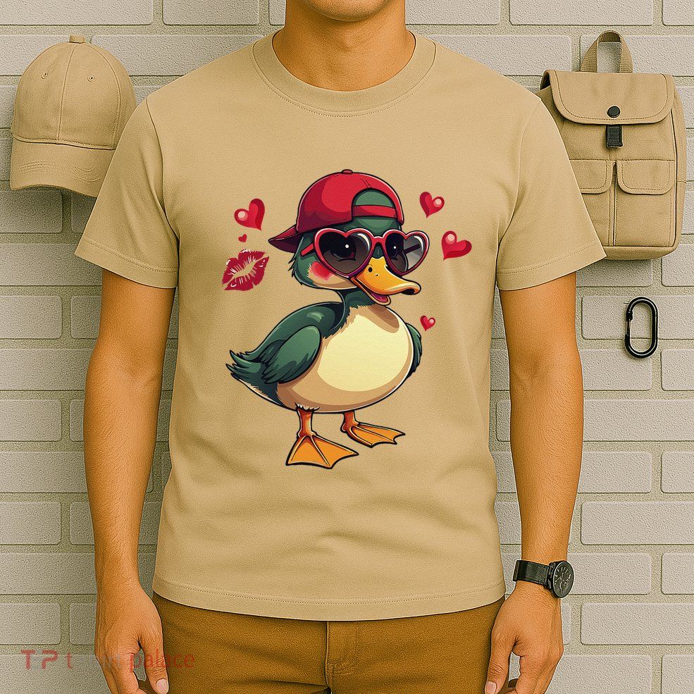 Call Me Valentines Duck Hunting Lover T-Shirt