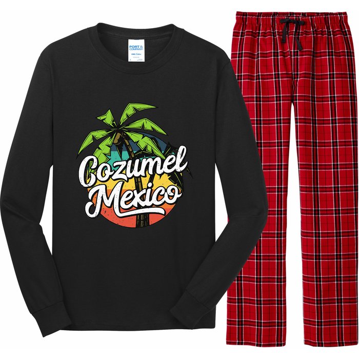 Cozumel Mexico Vacation Long Sleeve Pajama Set