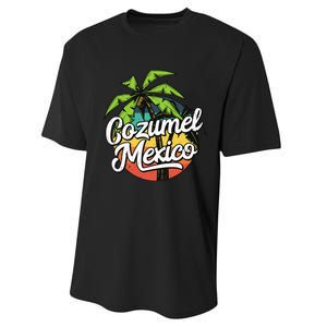 Cozumel Mexico Vacation Performance Sprint T-Shirt