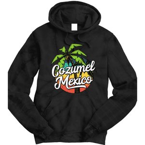 Cozumel Mexico Vacation Tie Dye Hoodie