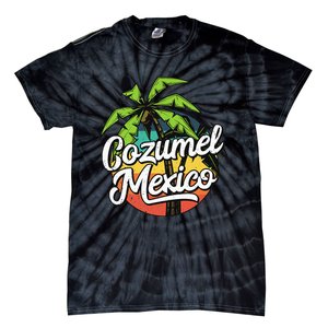 Cozumel Mexico Vacation Tie-Dye T-Shirt