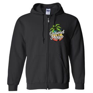 Cozumel Mexico Vacation Full Zip Hoodie