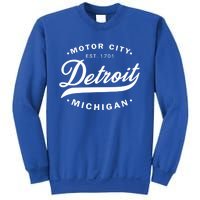 Classic Michiganians Vintage Detroit Motor City Michigan Mi Gift Sweatshirt