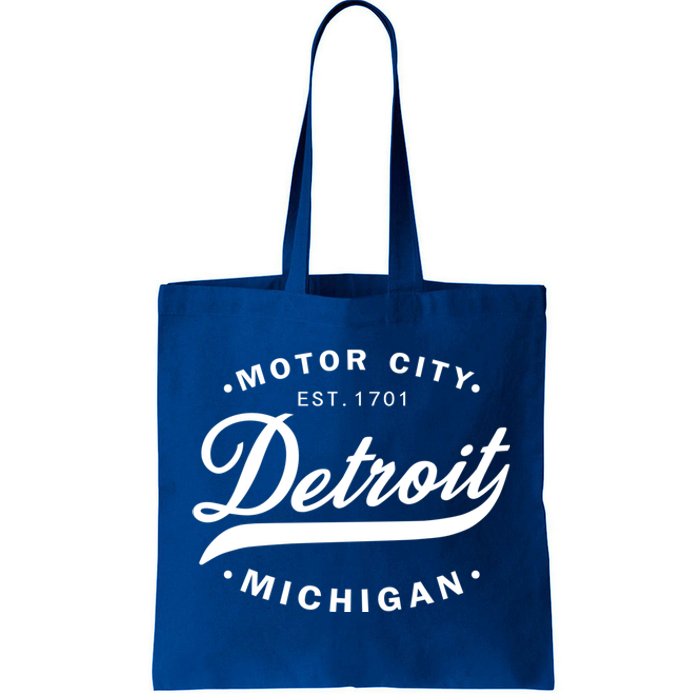 Classic Michiganians Vintage Detroit Motor City Michigan Mi Gift Tote Bag