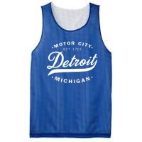 Classic Michiganians Vintage Detroit Motor City Michigan Mi Gift Mesh Reversible Basketball Jersey Tank