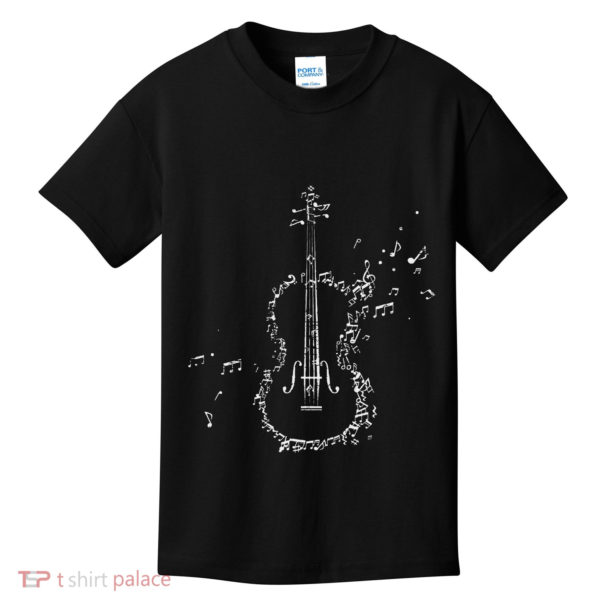 Classical Music Violin Player Gift Orchestra Violin Kids T-Shirt