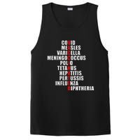 Covid Measles Varicella Vaccinated Cute Saying Idea PosiCharge Competitor Tank