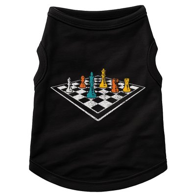 Chess Master Vintage Retro Club Chess Player Doggie Tank