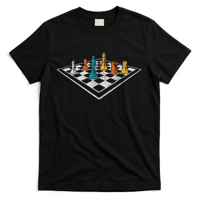 Chess Master Vintage Retro Club Chess Player T-Shirt