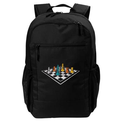 Chess Master Vintage Retro Club Chess Player Backpack