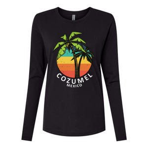 Cozumel Mexico Vacation Womens Cotton Relaxed Long Sleeve T-Shirt