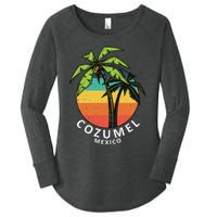 Cozumel Mexico Vacation Women's Perfect Tri Tunic Long Sleeve Shirt