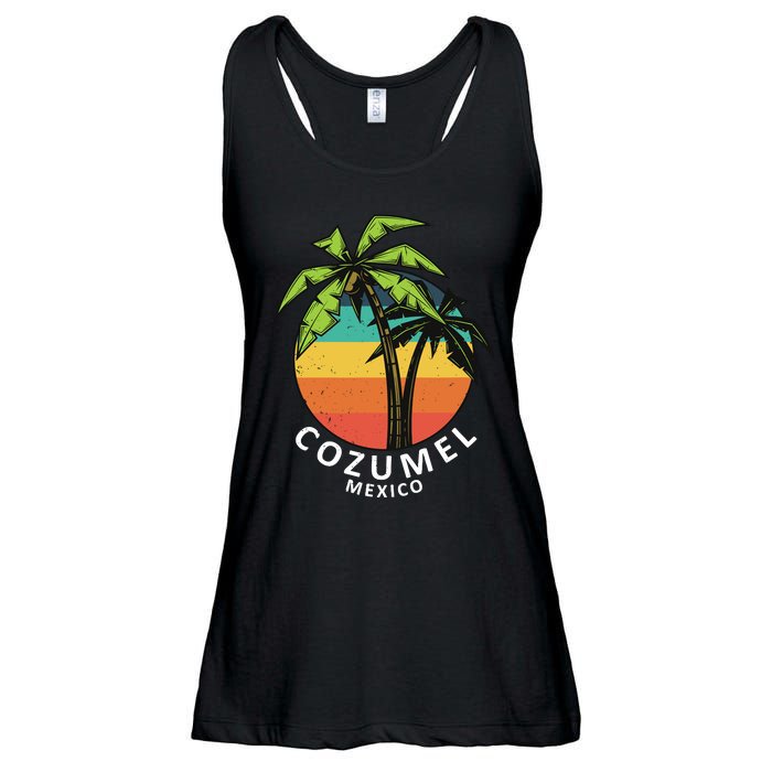 Cozumel Mexico Vacation Ladies Essential Flowy Tank