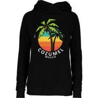 Cozumel Mexico Vacation Womens Funnel Neck Pullover Hood