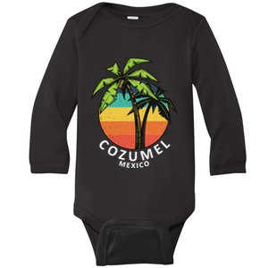 Cozumel Mexico Vacation Baby Long Sleeve Bodysuit