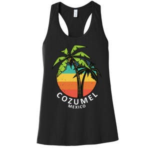 Cozumel Mexico Vacation Women's Racerback Tank